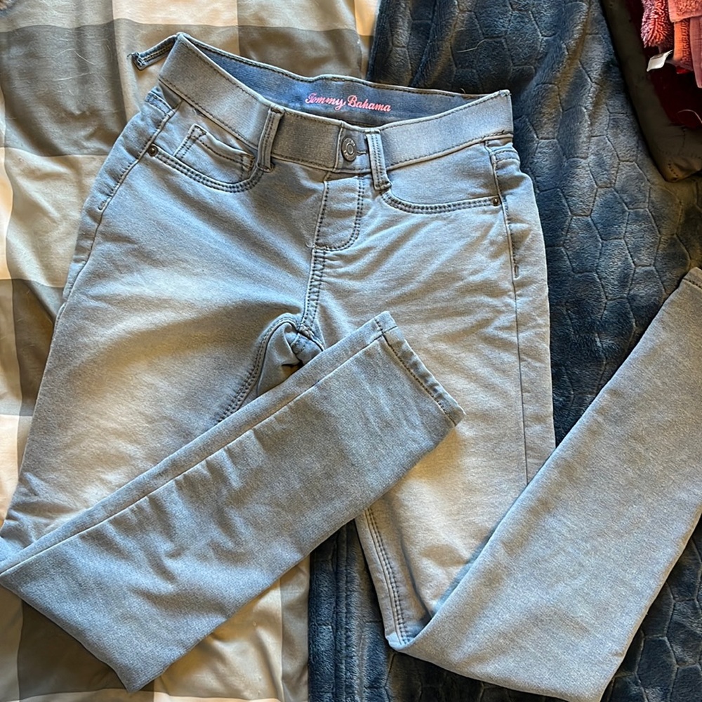 Tommy Bahama girls jeggings. Size 8